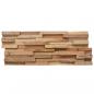 Preview: 3D-Wandverkleidung 10 Stk. 1,08 m² Massivholz Teak