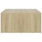 Preview: Couchtische 4 Stk. Sonoma-Eiche 33x33x33 cm Holzwerkstoff