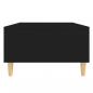 Preview: Couchtisch Schwarz 103,5x60x35 cm Holzwerkstoff