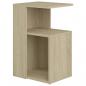 Preview: Beistelltisch Sonoma-Eiche 36x30x56 cm Holzwerkstoff