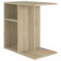 Preview: Beistelltisch Sonoma-Eiche 50x30x50 cm Holzwerkstoff