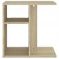 Preview: Beistelltisch Sonoma-Eiche 50x30x50 cm Holzwerkstoff