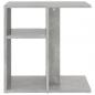 Preview: Beistelltisch Betongrau 50x30x50 cm Holzwerkstoff