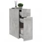 Preview: Apothekerschrank Betongrau 20x45,5x60 cm Holzwerkstoff