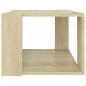 Preview: Couchtisch Sonoma-Eiche 40x40x30 cm Holzwerkstoff