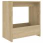 Preview: Beistelltisch Sonoma-Eiche 50x26x50 cm Holzwerkstoff