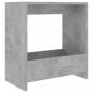 Preview: Beistelltisch Betongrau 50x26x50 cm Holzwerkstoff