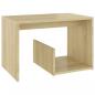 Preview: Beistelltisch Sonoma-Eiche 59x36x38 cm Holzwerkstoff