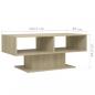 Preview: Couchtisch Sonoma-Eiche 103,5x50x44,5 cm Holzwerkstoff