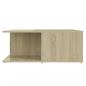 Preview: Couchtisch Sonoma-Eiche 80x80x31 cm Holzwerkstoff