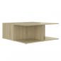 Preview: Couchtisch Sonoma-Eiche 80x80x31 cm Holzwerkstoff