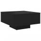 Preview: Couchtisch Schwarz 60x60x31,5 cm Holzwerkstoff