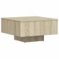 Preview: Couchtisch Sonoma-Eiche 60x60x31,5 cm Holzwerkstoff