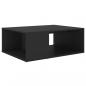 Preview: Couchtisch Schwarz 90x67x33 cm Holzwerkstoff