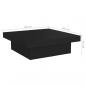 Preview: Couchtisch Schwarz 90x90x28 cm Holzwerkstoff