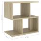 Preview: Nachttisch Sonoma-Eiche 50x30x51,5 cm Holzwerkstoff