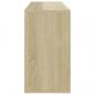 Preview: Schuhbank Sonoma-Eiche 103x30x54,5 cm Holzwerkstoff