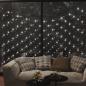 Preview: LED-Lichternetz Kaltweiß 3x2 m 204 LEDs Indoor Outdoor