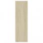 Preview: Wandregale 2 Stk. Sonoma-Eiche 50x15x50 cm Holzwerkstoff