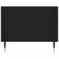 Preview: Couchtisch Schwarz 102x50x40 cm Holzwerkstoff