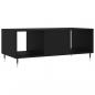 Preview: Couchtisch Schwarz 102x50x40 cm Holzwerkstoff