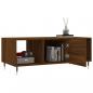 Preview: Couchtisch Braun Eichen-Optik 102x50x40 cm Holzwerkstoff