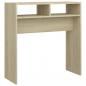 Preview: Konsolentisch Sonoma-Eiche 78x30x80 cm Holzwerkstoff