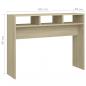 Preview: Konsolentisch Sonoma-Eiche 105x30x80 cm Holzwerkstoff