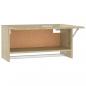 Preview: Kleiderschrank Sonoma-Eiche 70x32,5x35 cm Holzwerkstoff