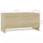 Preview: Kleiderschrank Sonoma-Eiche 70x32,5x35 cm Holzwerkstoff