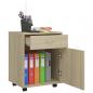 Preview: Rollschrank Sonoma-Eiche 45x38x54 cm Holzwerkstoff