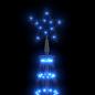 Preview: Weihnachtsbaum Kegelform 752 LEDs Deko Blau 160x500 cm