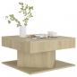 Preview: Couchtisch Sonoma-Eiche 57x57x30 cm Holzwerkstoff