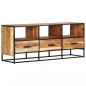 Preview: TV-Schrank 110x30x45 cm Massivholz Akazie 