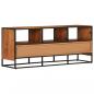 Preview: TV-Schrank 110x30x45 cm Massivholz Akazie 