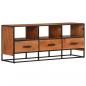 Preview: TV-Schrank 110x30x45 cm Massivholz Akazie 