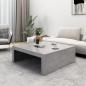 Preview: Couchtisch Betongrau 100x100x35 cm Holzwerkstoff