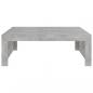 Preview: Couchtisch Betongrau 100x100x35 cm Holzwerkstoff