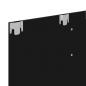 Preview: TV-Wandschrank Hochglanz-Schwarz 120x23,5x90 cm Holzwerkstoff