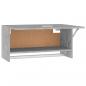 Preview: Kleiderschrank Betongrau 70x32,5x35cm Holzwerkstoff