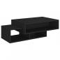 Preview: Couchtisch Schwarz 105x55x32 cm Holzwerkstoff