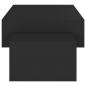 Preview: Couchtisch Schwarz 105x55x32 cm Holzwerkstoff