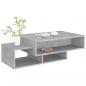 Preview: Couchtisch Betongrau 105x55x32 cm Holzwerkstoff