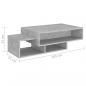 Preview: Couchtisch Betongrau 105x55x32 cm Holzwerkstoff