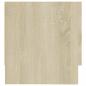 Preview: Kleiderschrank Sonoma-Eiche 100x32,5x35 cm Holzwerkstoff