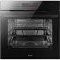 Preview: Amica EBSX 949 610 S EEK: A+ Injection-Steam Einbaubackofen, 60 cm breit, 77 L, Dampfgarer, Octa Timer, CoolDoor3, schwarz