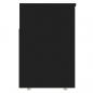 Preview: Schuhbank Schwarz 105x30x45 cm Holzwerkstoff