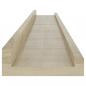 Preview: Wandregale 4 Stk. Sonoma-Eiche 80x9x3 cm