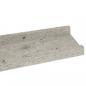 Preview: Wandregale 2 Stk. Betongrau 60x9x3 cm