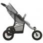 Preview: Kinderwagen Hellgrau Stahl